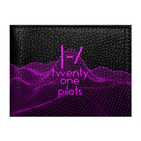 Обложка для студенческого билета с принтом twenty one pilots neon music , натуральная кожа | Размер: 11*8 см; Печать на всей внешней стороне | группа | инди поп | синти поп