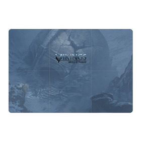 Магнитный плакат 3Х2 с принтом Vikings , Полимерный материал с магнитным слоем | 6 деталей размером 9*9 см | midgard | viking | wolves | викинги | воин | волк | игра