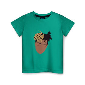 Детская футболка хлопок с принтом XXXTENTACION Minimal , 100% хлопок | круглый вырез горловины, полуприлегающий силуэт, длина до линии бедер | xxxtentacion minimal