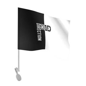 Флаг для автомобиля с принтом One direction , 100% полиэстер | Размер: 30*21 см | 1 direction | one direction | ван | дирекшен | дирекшн