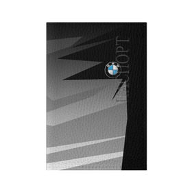 Обложка для паспорта матовая кожа с принтом BMW 2018 SPORT , натуральная матовая кожа | размер 19,3 х 13,7 см; прозрачные пластиковые крепления | bmw | бмв | марка | машины