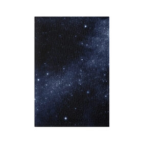 Обложка для паспорта матовая кожа с принтом Звёздное небо , натуральная матовая кожа | размер 19,3 х 13,7 см; прозрачные пластиковые крепления | Тематика изображения на принте: вселенная | звёзды | земля | космос | плеяды | пространство