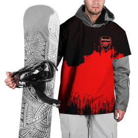 Накидка на куртку 3D с принтом Arsenal Original , 100% полиэстер |  | football | soccer | арсенал
