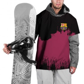 Накидка на куртку 3D с принтом Barcelona Original , 100% полиэстер |  | barcelona | football | footer | soccer | socker | барселона | спорт | футбол | футбольный клуб