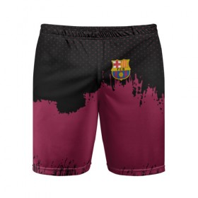 Мужские шорты 3D спортивные с принтом Barcelona Original ,  |  | barcelona | football | footer | soccer | socker | барселона | спорт | футбол | футбольный клуб