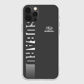 Чехол для iPhone 12 Pro с принтом SUBARU SPORT , силикон | область печати: задняя сторона чехла, без боковых панелей | subaru | марка | машины | субару