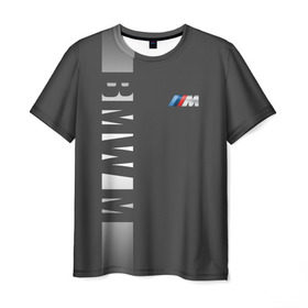 Мужская футболка 3D с принтом BMW 2018 M Sport , 100% полиэфир | прямой крой, круглый вырез горловины, длина до линии бедер | bmw | бмв | марка | машины