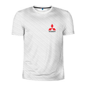 Мужская футболка 3D спортивная с принтом MITSUBISHI SPORT , 100% полиэстер с улучшенными характеристиками | приталенный силуэт, круглая горловина, широкие плечи, сужается к линии бедра |  машина | марка | митсубиси