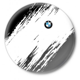 Значок с принтом BMW SPORT ,  металл | круглая форма, металлическая застежка в виде булавки | Тематика изображения на принте: bmw | bmw motorsport | bmw performance | carbon | m | motorsport | performance | sport | бмв | карбон | моторспорт | спорт