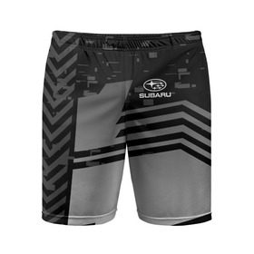 Мужские шорты 3D спортивные с принтом SUBARU SPORT ,  |  | subaru | марка | машины | субару