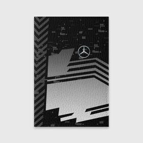 Обложка для паспорта матовая кожа с принтом MERCEDES BENZ SPORT , натуральная матовая кожа | размер 19,3 х 13,7 см; прозрачные пластиковые крепления | mercedes | марка | машины | мерседес