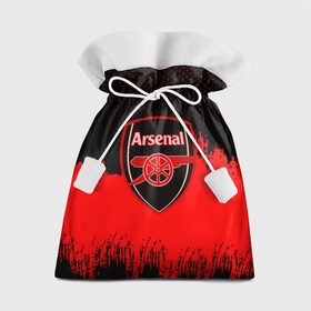 Подарочный 3D мешок с принтом FC Arsenal Original uniform , 100% полиэстер | Размер: 29*39 см | Тематика изображения на принте: football | soccer | арсенал