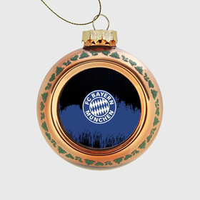 Стеклянный ёлочный шар с принтом FC Bayern Munchen uniform , Стекло | Диаметр: 80 мм | football | soccer | байерн