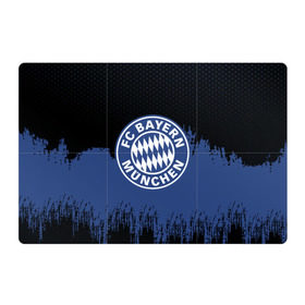 Магнитный плакат 3Х2 с принтом FC Bayern Munchen uniform , Полимерный материал с магнитным слоем | 6 деталей размером 9*9 см | football | soccer | байерн