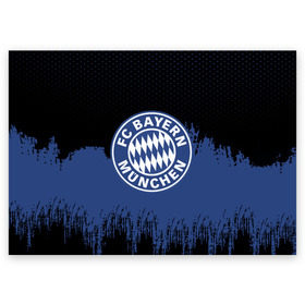 Поздравительная открытка с принтом FC Bayern Munchen uniform , 100% бумага | плотность бумаги 280 г/м2, матовая, на обратной стороне линовка и место для марки
 | Тематика изображения на принте: football | soccer | байерн