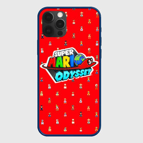 Чехол для iPhone 12 Pro Max с принтом Super Mario Odyssey , Силикон |  | Тематика изображения на принте: nintendo | марио | нинтендо