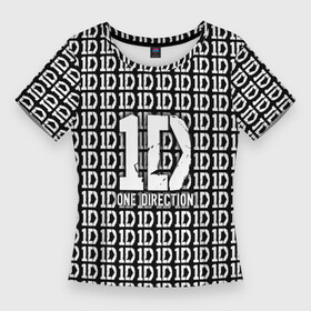 Женская футболка 3D Slim с принтом One direction ,  |  | 1 direction | one direction | ван | дирекшен | дирекшн
