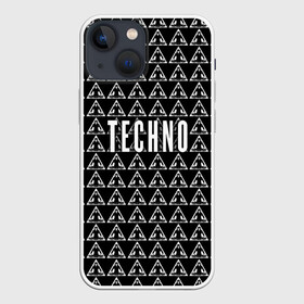 Чехол для iPhone 13 mini с принтом Techno ,  |  | ebm | edm | hi nrg | techno | габбер | даб | детройт | дип | индастриал | италиан | минимал | музыка | синтипоп | тек хаус | техно | фанк | хард | чикаго хаус | шранц | эйсид | электро | электронная