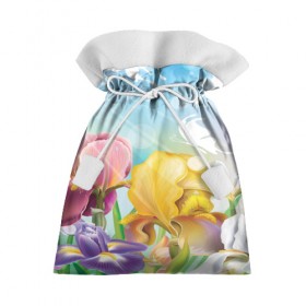 Подарочный 3D мешок с принтом Весна , 100% полиэстер | Размер: 29*39 см | flower | spring | бабочки | весна | лилия | небо | природа | солнце | цветы