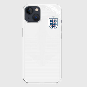 Чехол для iPhone 13 с принтом England home WC 2018 ,  |  | cup | england | fifa | russia | world | англия | мира | россия | чемпионат