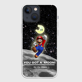 Чехол для iPhone 13 mini с принтом You got a moon ,  |  | Тематика изображения на принте: 