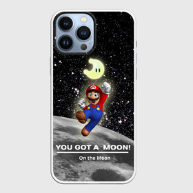 Чехол для iPhone 13 Pro Max с принтом You got a moon ,  |  | Тематика изображения на принте: 