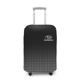 Чехол для чемодана 3D с принтом SUBARU SPORT , 86% полиэфир, 14% спандекс | двустороннее нанесение принта, прорези для ручек и колес | subaru | марка | машины | субару