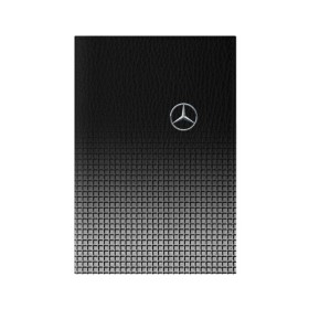 Обложка для паспорта матовая кожа с принтом MERCEDES BENZ SPORT , натуральная матовая кожа | размер 19,3 х 13,7 см; прозрачные пластиковые крепления | mercedes | марка | машины | мерседес