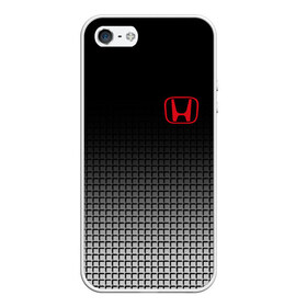 Чехол для iPhone 5/5S матовый с принтом HONDA SPORT , Силикон | Область печати: задняя сторона чехла, без боковых панелей | марка | машины | хонда