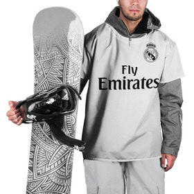 Накидка на куртку 3D с принтом Реал Мадрид Форма Новая 18/19 , 100% полиэстер |  | 2019 | cristiano | isco | madrid | real | иско | мадрид | реал | сливочные | форма | футбольная
