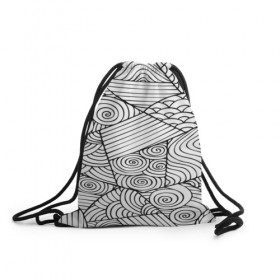 Рюкзак-мешок 3D с принтом love texture black , 100% полиэстер | плотность ткани — 200 г/м2, размер — 35 х 45 см; лямки — толстые шнурки, застежка на шнуровке, без карманов и подкладки | 