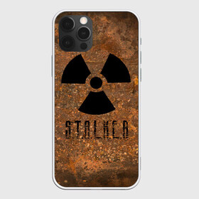 Чехол для iPhone 12 Pro Max с принтом STALKER , Силикон |  | 35mm | s.t.a.l.k.e.r. | snork | stalker | арт | игра | мутант | пейзаж | припять | снорк | сталкер | трактор | чернобыль