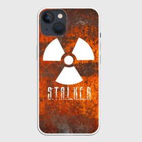 Чехол для iPhone 13 с принтом S.T.A.L.K.E.R ,  |  | 35mm | s.t.a.l.k.e.r. | snork | stalker | арт | игра | мутант | пейзаж | припять | снорк | сталкер | трактор | чернобыль