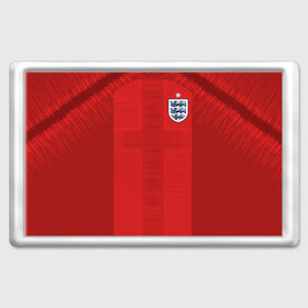 Магнит 45*70 с принтом England away WC 2018 , Пластик | Размер: 78*52 мм; Размер печати: 70*45 | cup | england | fifa | russia | world | англия | мира | россия | чемпионат