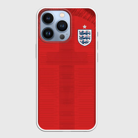 Чехол для iPhone 13 Pro с принтом England away WC 2018 ,  |  | cup | england | fifa | russia | world | англия | мира | россия | чемпионат