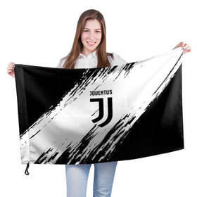 Флаг 3D с принтом Juventus 2018 Original , 100% полиэстер | плотность ткани — 95 г/м2, размер — 67 х 109 см. Принт наносится с одной стороны | fly emirates | juventus | ronaldo | клуб | линии | мода | модные | мяч | реал мадрид | спорт | спортивные | стиль | футбол | футбольный клуб | экстрим | эмблема | ювентус