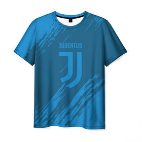 Мужская футболка 3D с принтом Juventus 2018 Original , 100% полиэфир | прямой крой, круглый вырез горловины, длина до линии бедер | 