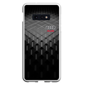 Чехол для Samsung S10E с принтом AUDI SPORT , Силикон | Область печати: задняя сторона чехла, без боковых панелей | audi | ауди | марка | машины