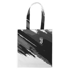 Сумка 3D повседневная с принтом FC Juventus Original 2018 , 100% полиэстер | Плотность: 200 г/м2; Размер: 34×35 см; Высота лямок: 30 см | football | soccer | ювентус
