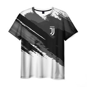 Мужская футболка 3D с принтом FC Juventus Original 2018 , 100% полиэфир | прямой крой, круглый вырез горловины, длина до линии бедер | football | soccer | ювентус