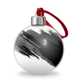Ёлочный шар с принтом FC Juventus Original 2018 , Пластик | Диаметр: 77 мм | football | soccer | ювентус