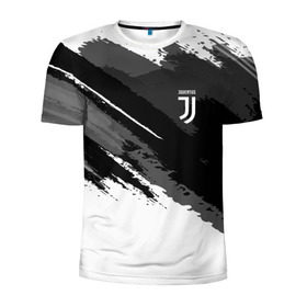 Мужская футболка 3D спортивная с принтом FC Juventus Original 2018 , 100% полиэстер с улучшенными характеристиками | приталенный силуэт, круглая горловина, широкие плечи, сужается к линии бедра | football | soccer | ювентус