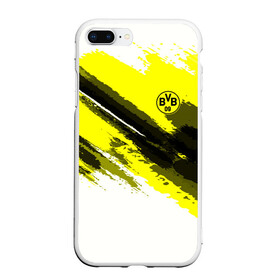 Чехол для iPhone 7Plus/8 Plus матовый с принтом FC Borussia Original 2018 , Силикон | Область печати: задняя сторона чехла, без боковых панелей | football | soccer | боруссия