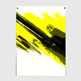 Постер с принтом FC Borussia Original 2018 , 100% бумага
 | бумага, плотность 150 мг. Матовая, но за счет высокого коэффициента гладкости имеет небольшой блеск и дает на свету блики, но в отличии от глянцевой бумаги не покрыта лаком | football | soccer | боруссия