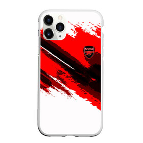 Чехол для iPhone 11 Pro матовый с принтом FC Arsenal Original 2018 , Силикон |  | football | soccer