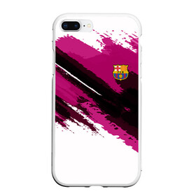 Чехол для iPhone 7Plus/8 Plus матовый с принтом FC Barcelona Original 2018 , Силикон | Область печати: задняя сторона чехла, без боковых панелей | Тематика изображения на принте: football | soccer | барселона