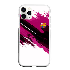 Чехол для iPhone 11 Pro матовый с принтом FC Barcelona Original 2018 , Силикон |  | football | soccer | барселона