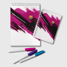 Блокнот с принтом FC Barcelona Original 2018 , 100% бумага | 48 листов, плотность листов — 60 г/м2, плотность картонной обложки — 250 г/м2. Листы скреплены удобной пружинной спиралью. Цвет линий — светло-серый
 | football | soccer | барселона