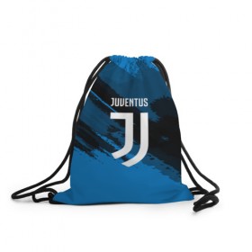 Рюкзак-мешок 3D с принтом JUVENTUS SPORT , 100% полиэстер | плотность ткани — 200 г/м2, размер — 35 х 45 см; лямки — толстые шнурки, застежка на шнуровке, без карманов и подкладки | football | soccer | ювентус