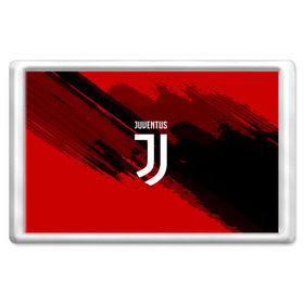 Магнит 45*70 с принтом JUVENTUS SPORT RED , Пластик | Размер: 78*52 мм; Размер печати: 70*45 | Тематика изображения на принте: football | soccer | ювентус